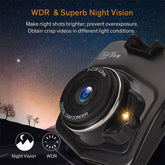 Full HD Dual Car Dashboard Camera (Front & Rear)